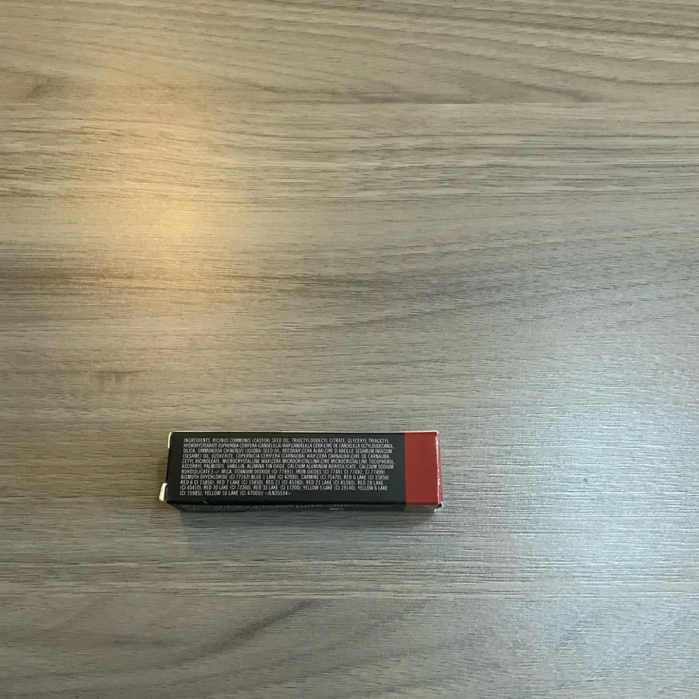 MAC Cosmetics Red and Black Lipstick- Mocha 813